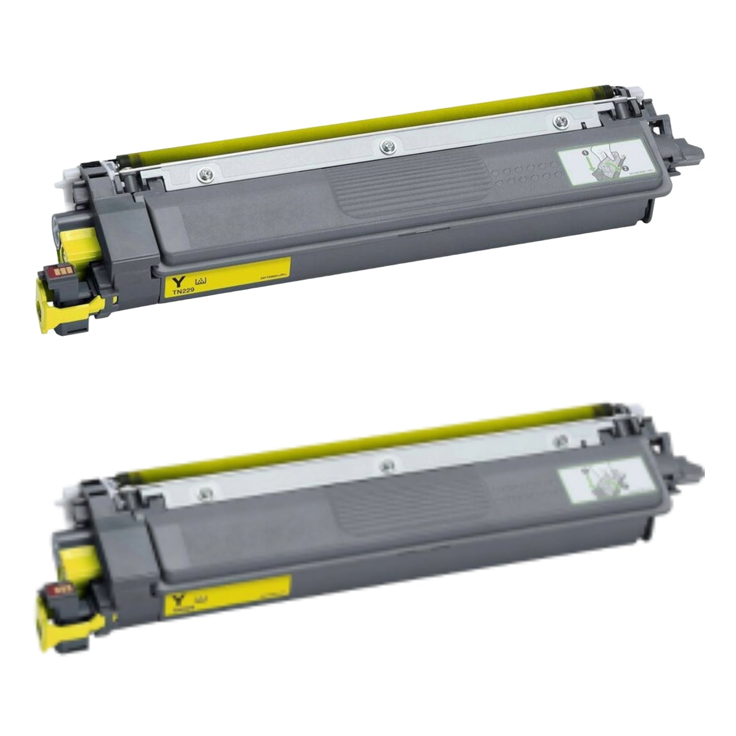 Brother TN229XXLY Yellow Super High Yield Compatible Toner Cartridge [4,000 pages] 2-Pack