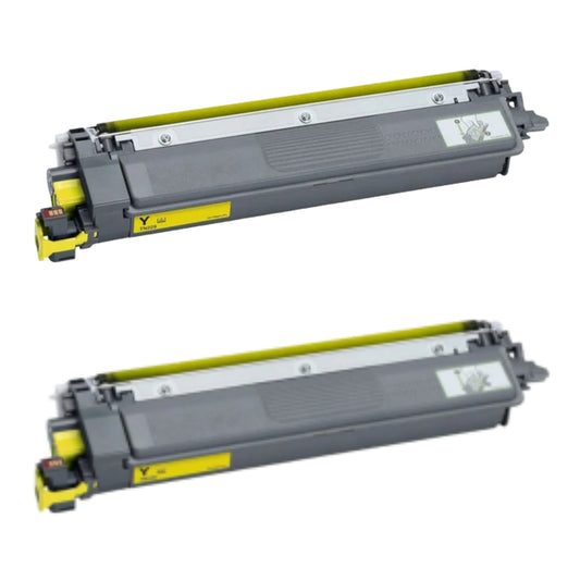 Brother TN229Y Yellow Compatible Toner Cartridge [1,200 pages] 2-Pack