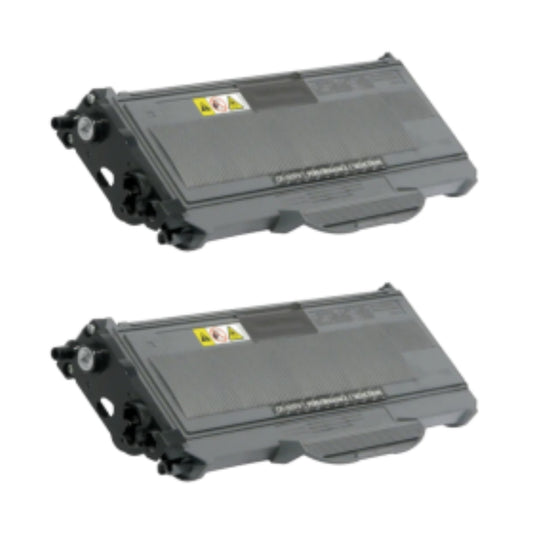 Brother TN360 High Yield Compatible Toner Cartridge [2,600 pages] 2-Pack