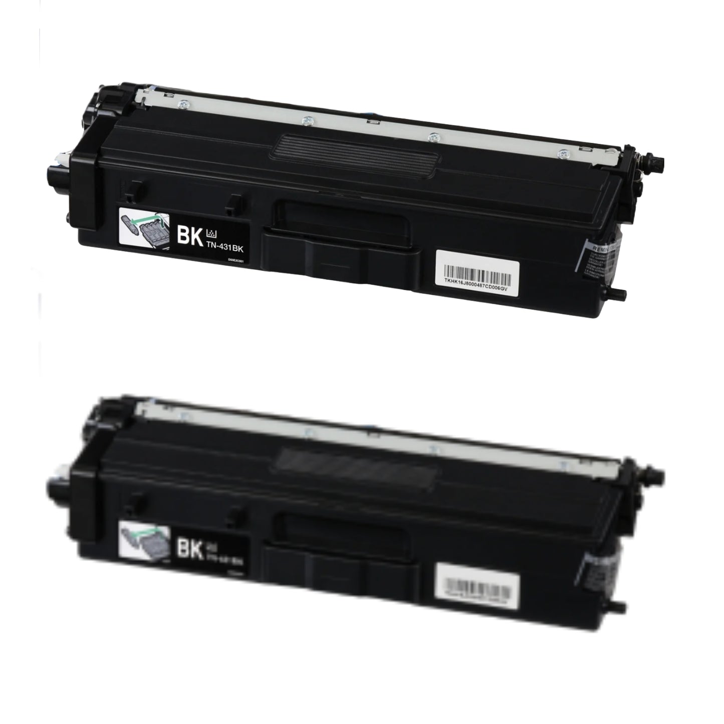 Brother TN431BK Black Compatible Toner Cartridge [3,000 pages] 2-Pack