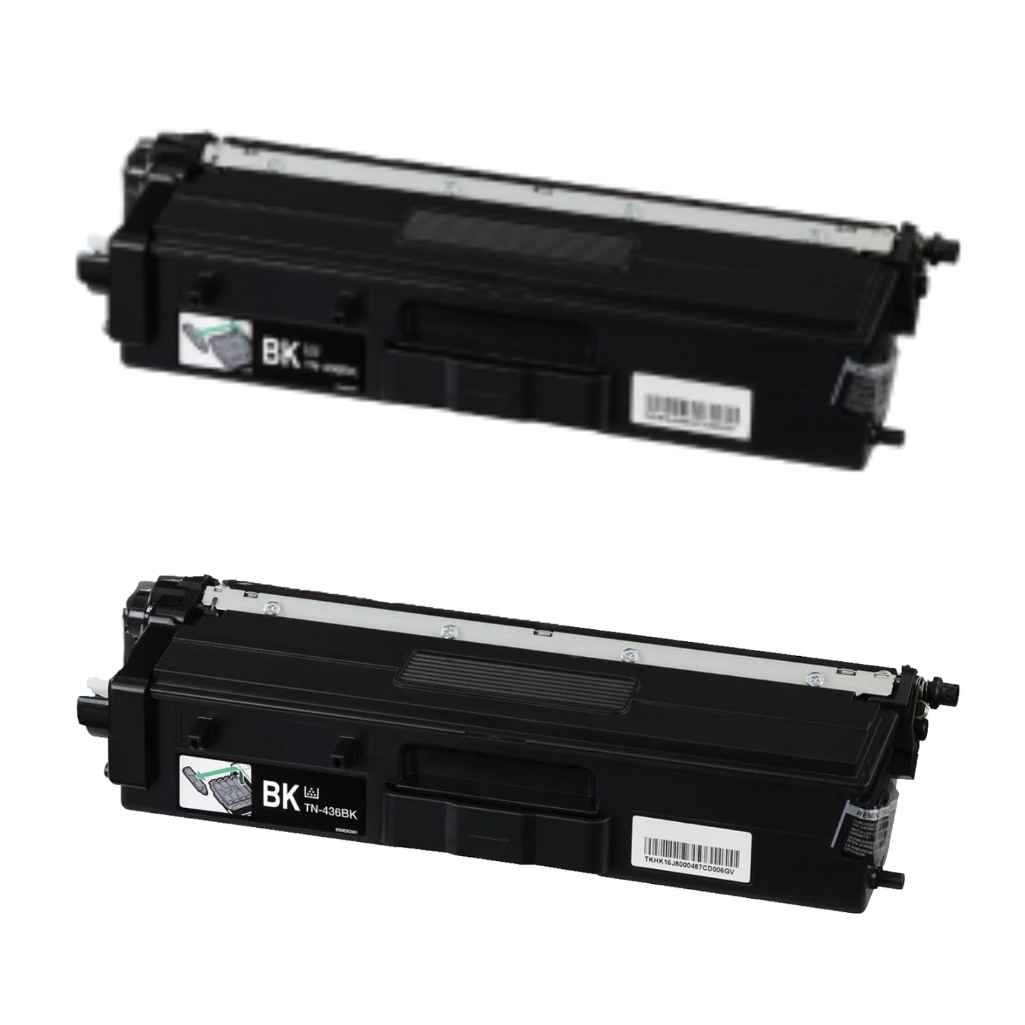 Brother TN436BK Black Super High Yield Compatible Toner Cartridge [6,500 pages] 2-Pack