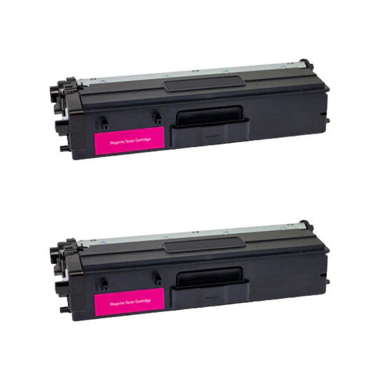 Brother TN439M Magenta Ultra High Yield Compatible Toner Cartridge [9,000 pages] 2-Pack