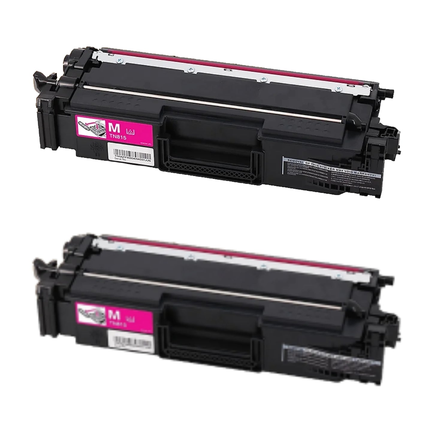 Brother TN815M Magenta Super High Yield Compatible Toner Cartridge [12,000 pages] 2-Pack