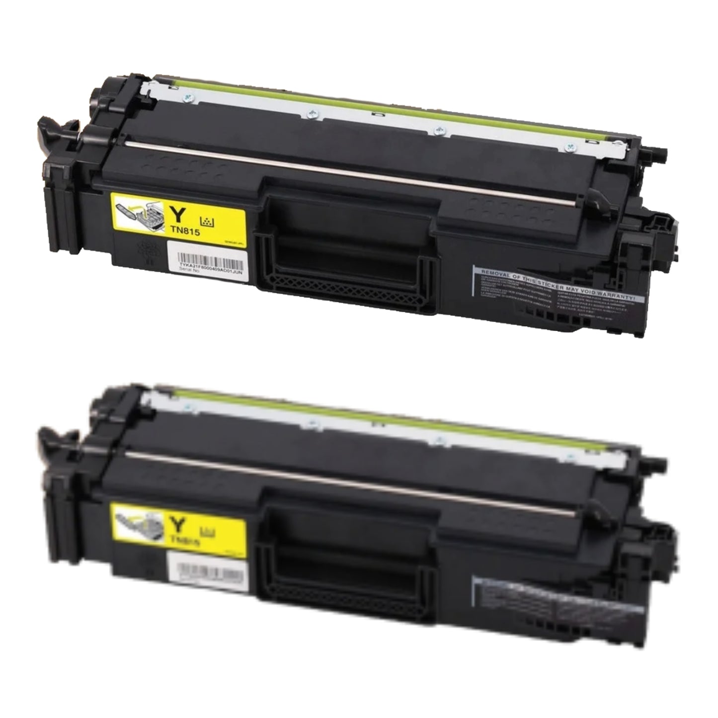 Brother TN815Y Yellow Super High Yield Compatible Toner Cartridge [12,000 pages] 2-Pack