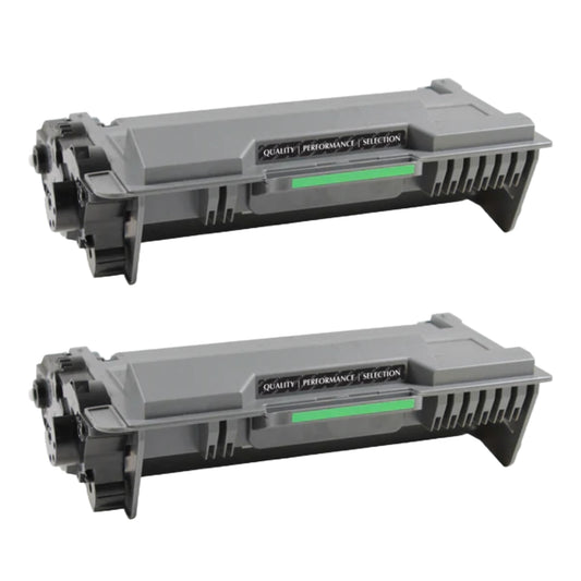 Brother TN820 Compatible Toner Cartridge [3,000 pages] 2-Pack