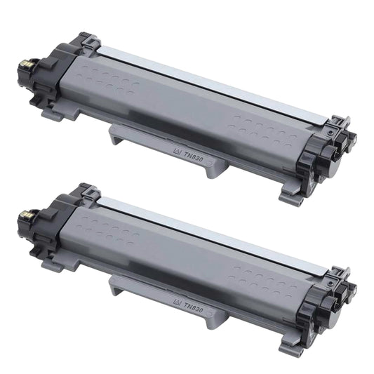 Brother TN830 Compatible Toner Cartridge [1,200 pages] 2-Pack