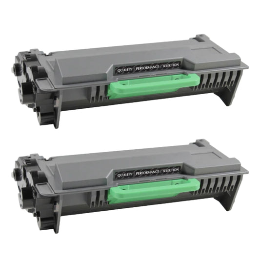 Brother TN850 High Yield Compatible Toner Cartridge [8,000 pages] 2-Pack