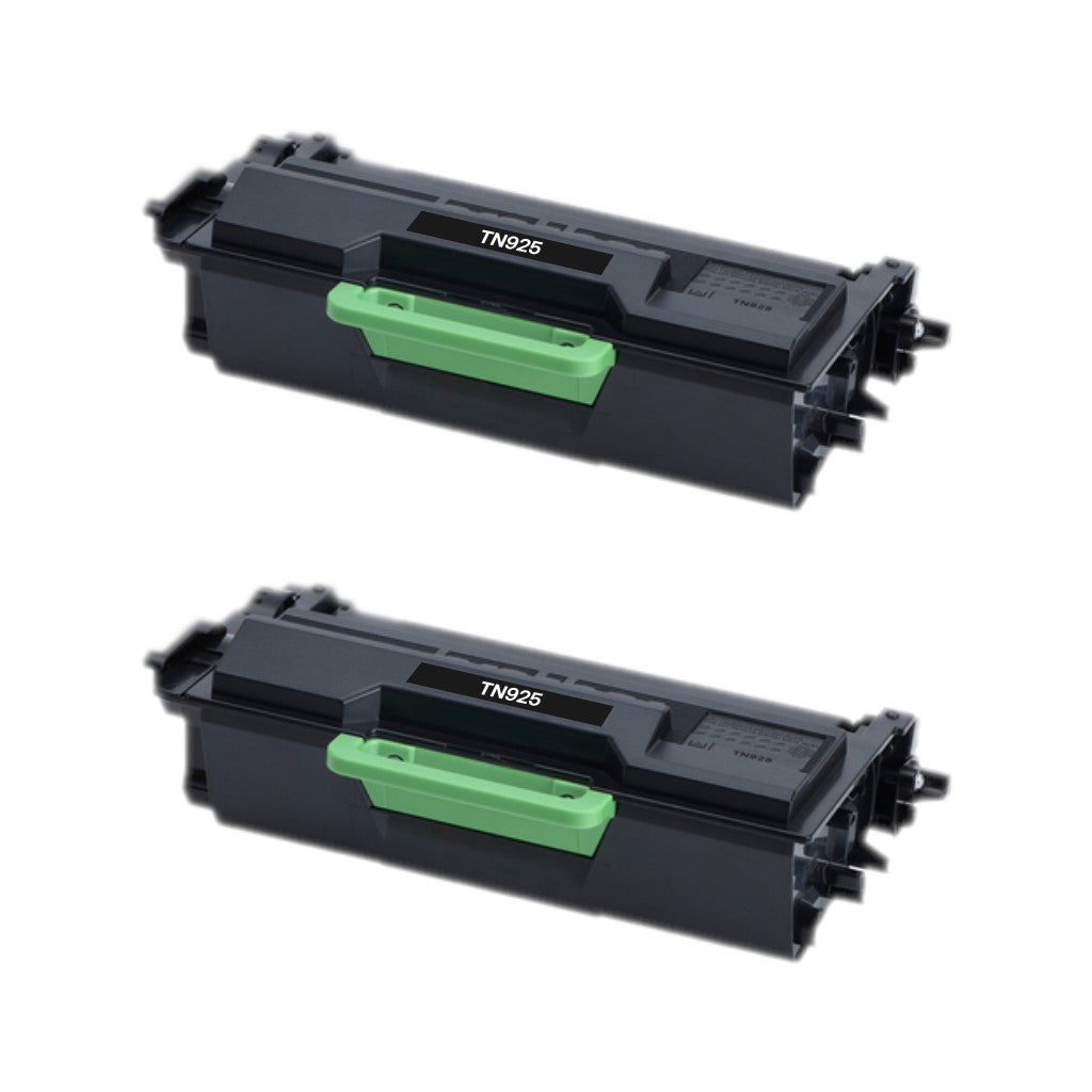 Brother TN925 Max Yield Compatible Toner Cartridge [25,000 pages] 2-Pack