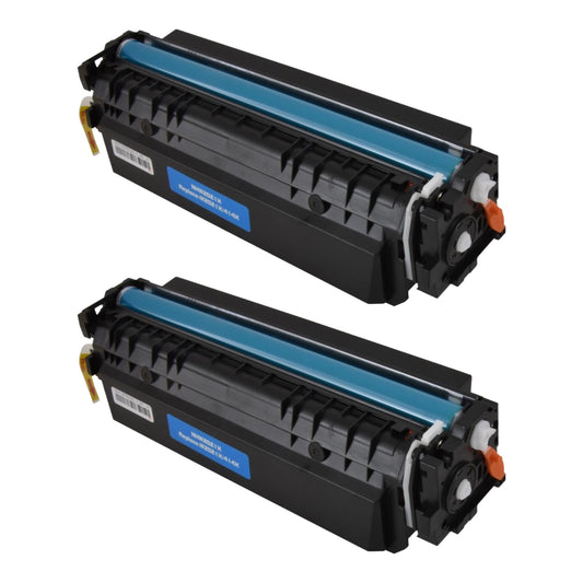 HP W2021X (414X) Cyan Compatible Toner Cartridge [6,000 pages] 2-Pack