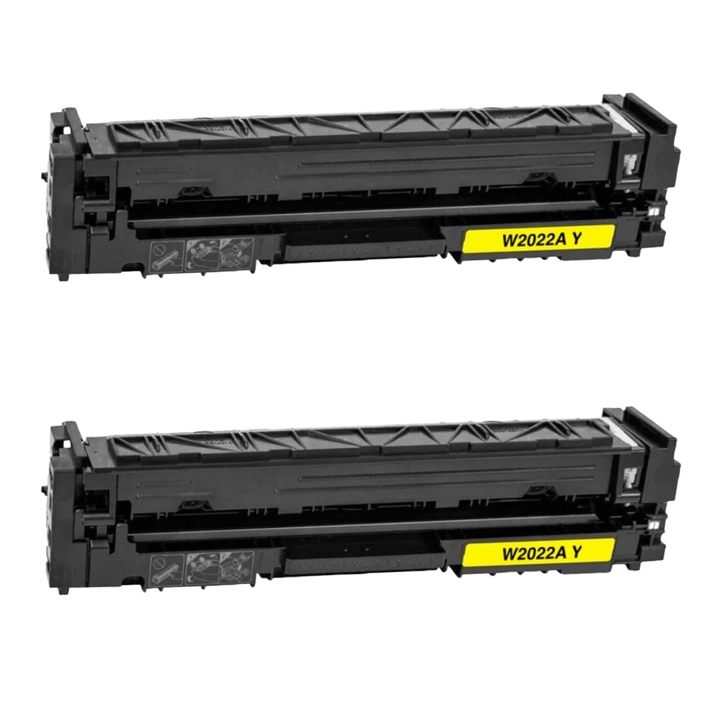 HP W2022A (414A) Yellow Compatible Toner Cartridge [2,100 pages] 2-Pack