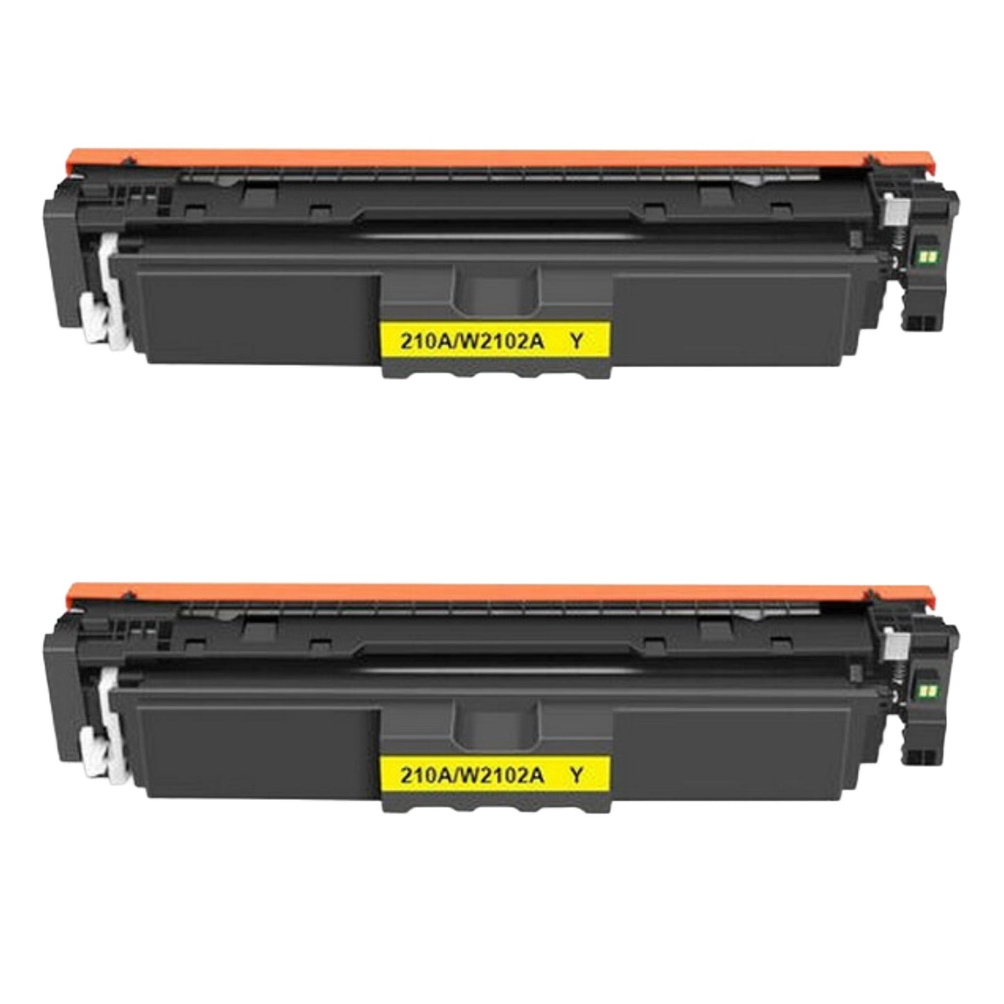 HP W2102A (210A) Yellow Compatible Toner Cartridge [1,800 pages] 2-Pack