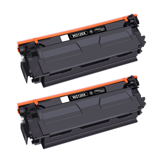 HP W2120X (212X) Black Compatible Toner Cartridge [13,000 pages] 2-Pack