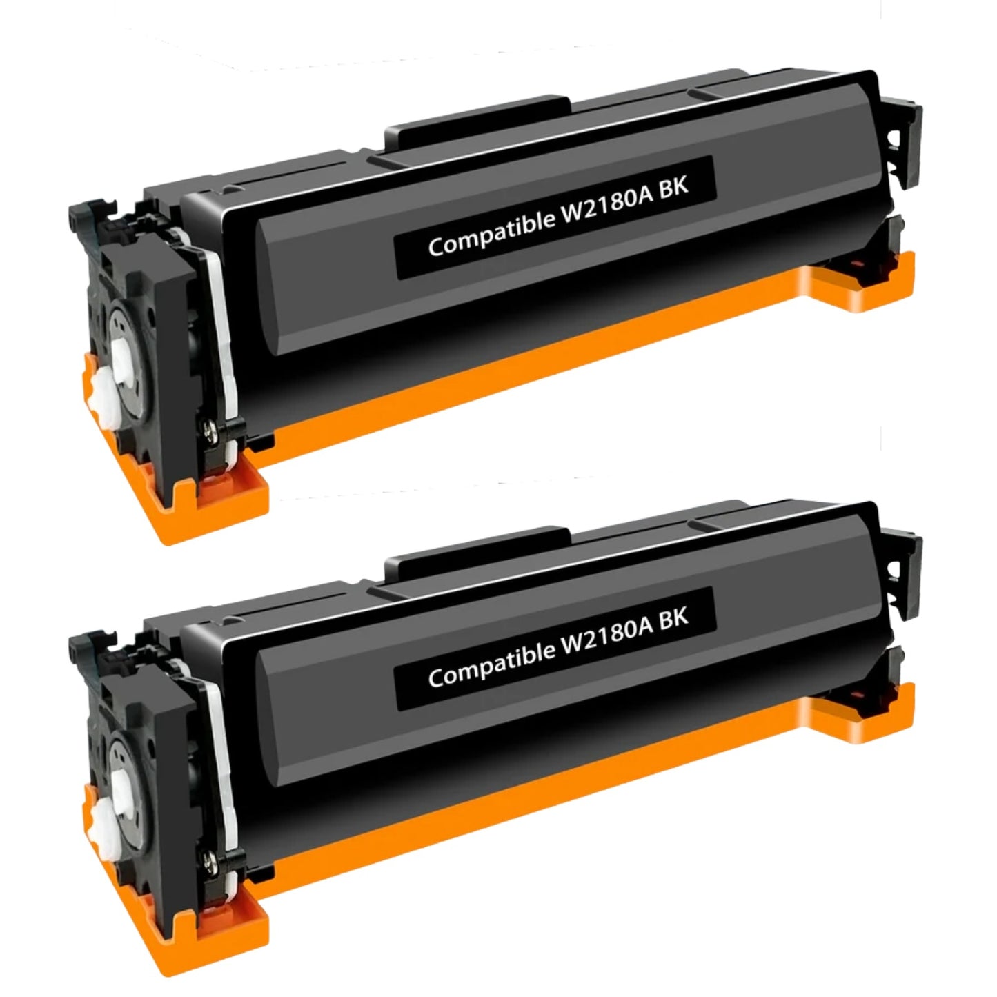 HP W2180A (218A) Black Compatible Toner Cartridge [1,300 pages] 2-Pack