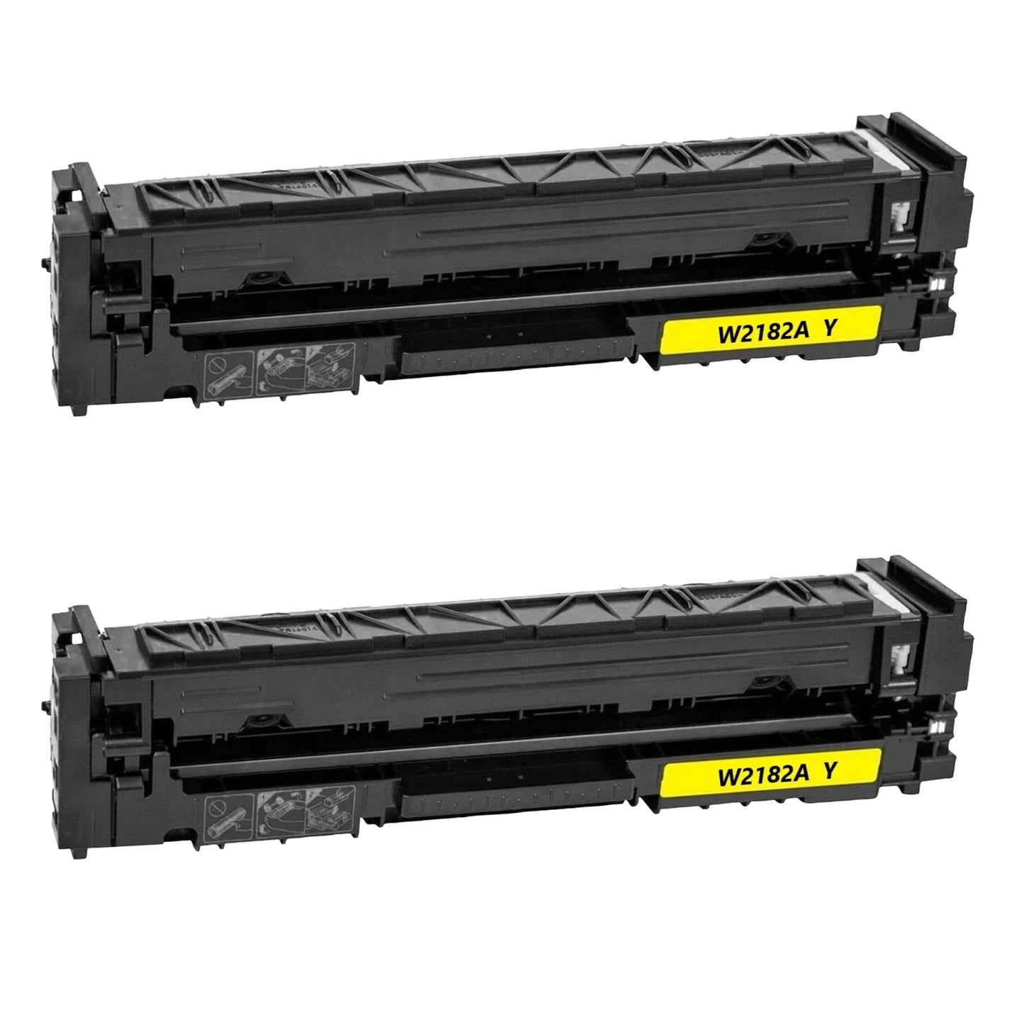 HP W2182A (218A) Yellow Compatible Toner Cartridge [1,200 pages] 2-Pack