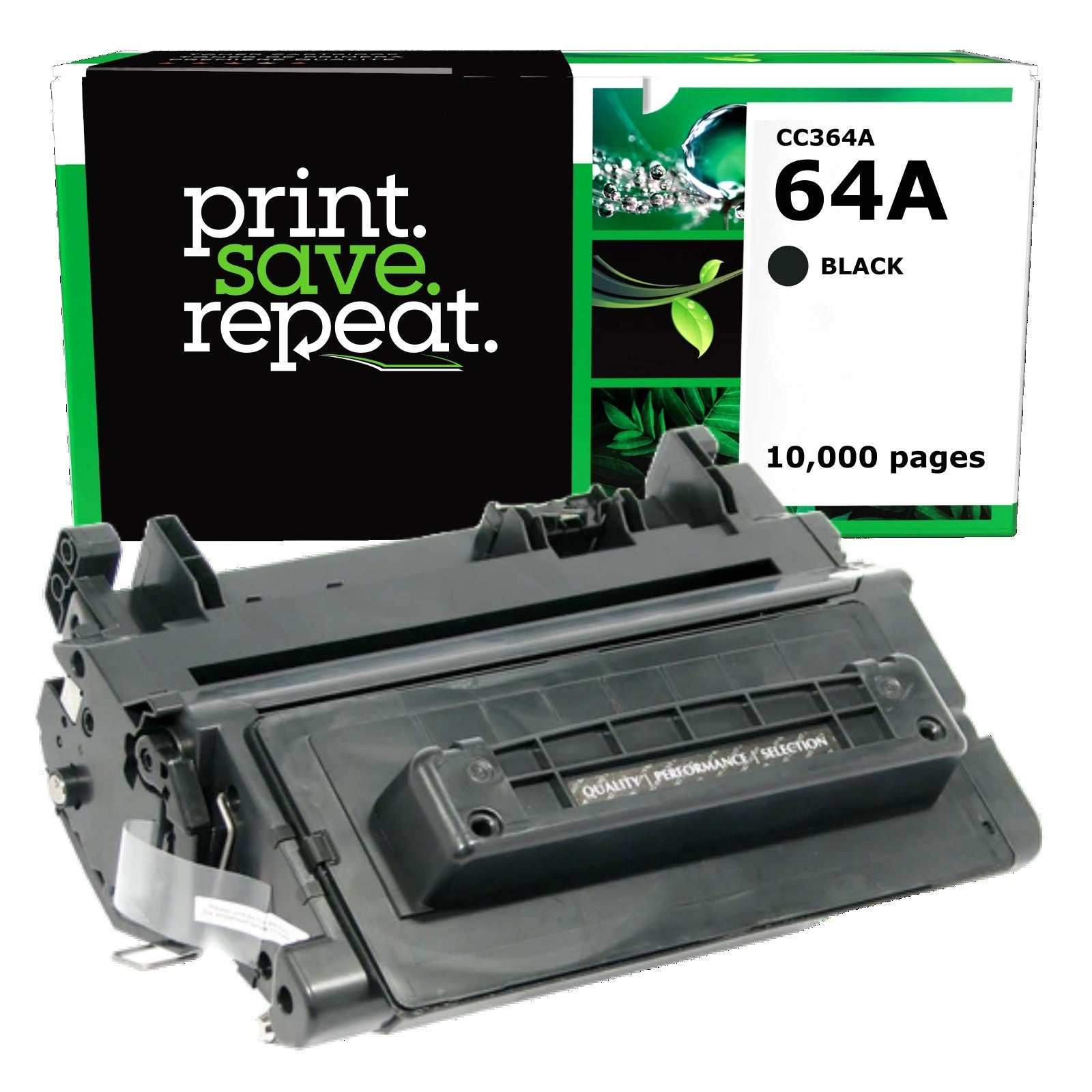 HP 64A (CC364A) Remanufactured Toner Cartridge [10,000 pages]