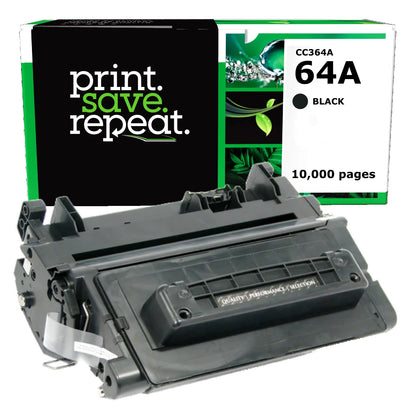 HP 64A (CC364A) Remanufactured Toner Cartridge [10,000 pages]