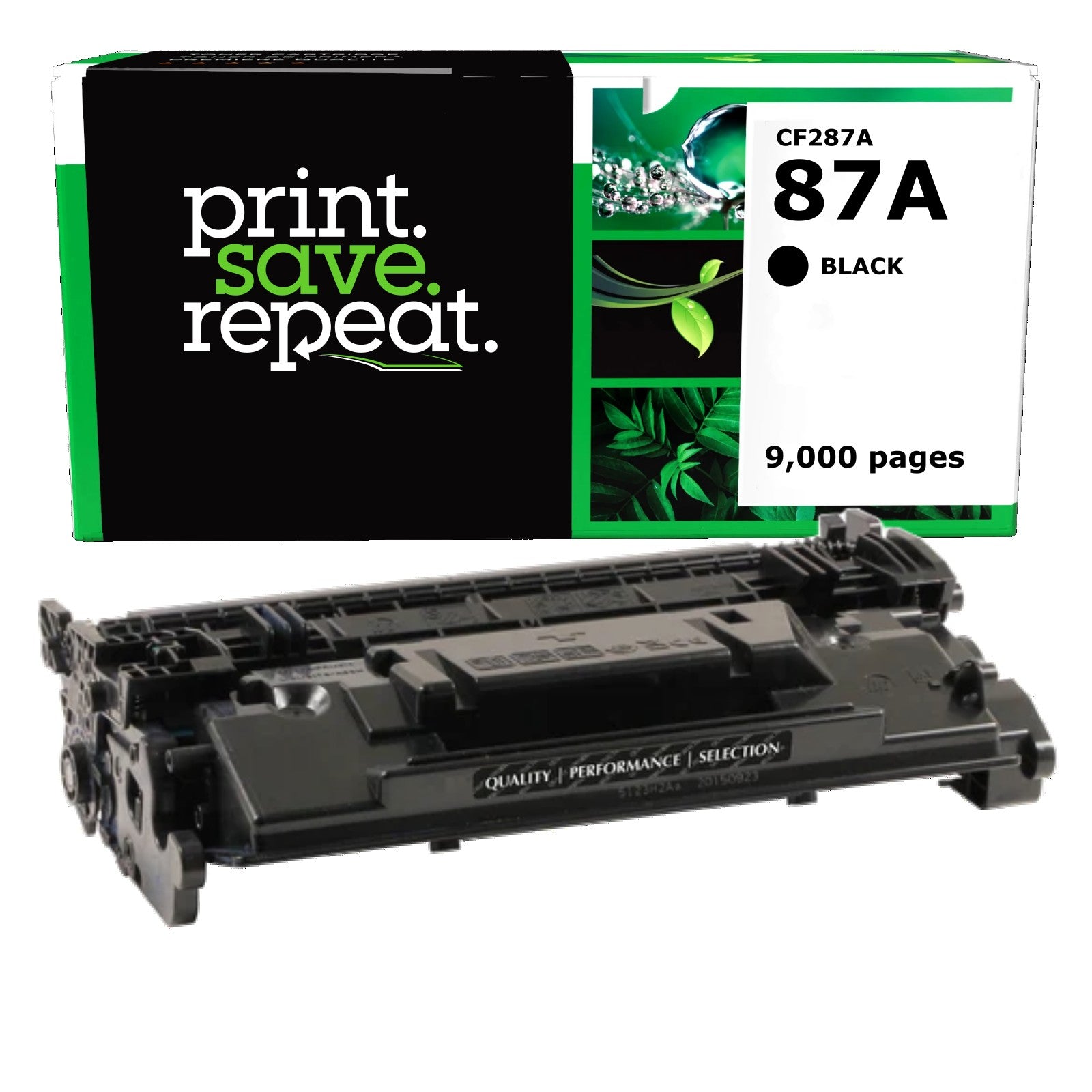 HP 87A (CF287A) Remanufactured Toner Cartridge [9,000 pages]