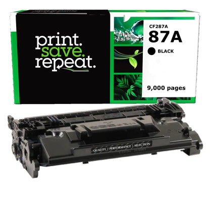 HP 87A (CF287A) Remanufactured Toner Cartridge [9,000 pages]