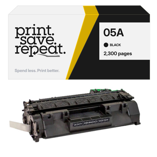 HP 05A (CE505A) Premium Compatible Toner Cartridge [2,300 Pages]