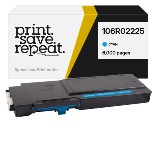 Xerox 106R02225 Cyan Premium Compatible Toner Cartridge [6,000 Pages]