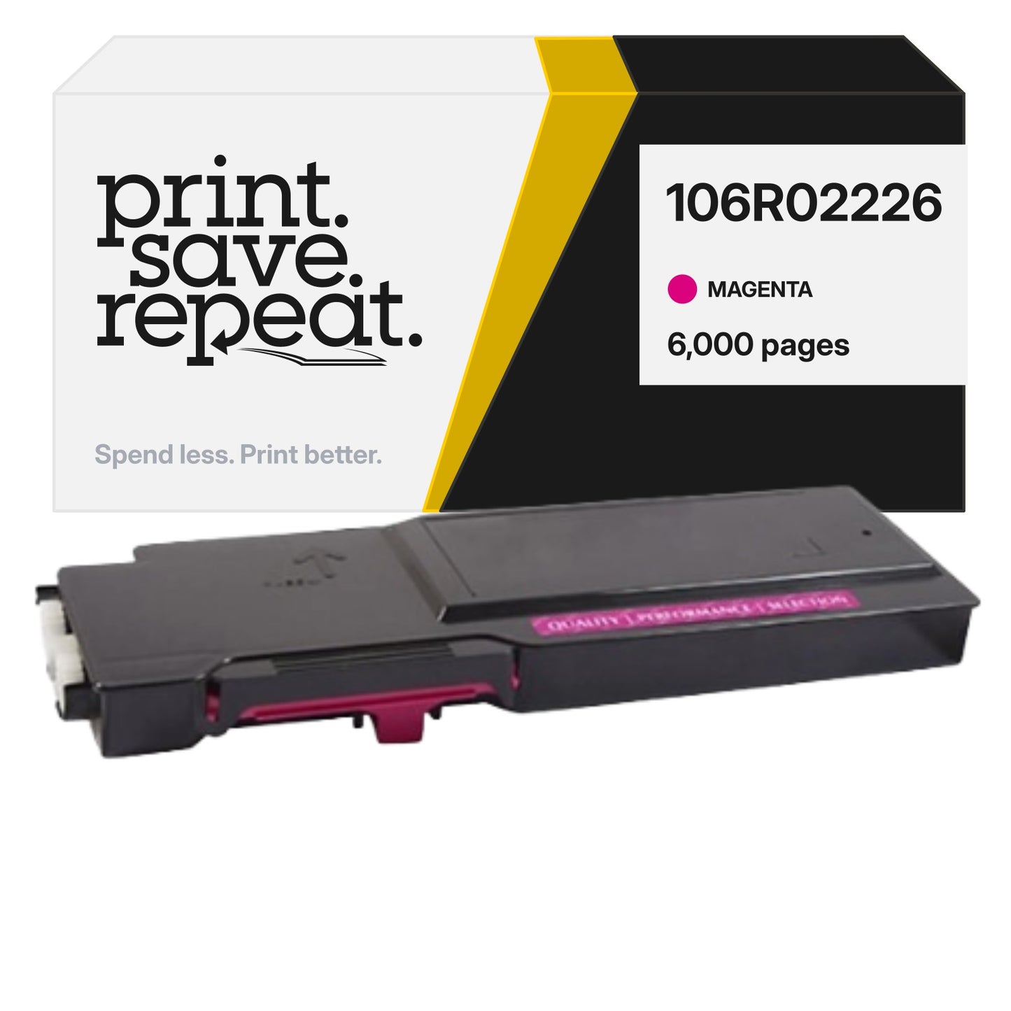 Xerox 106R02226 Magenta Premium Compatible Toner Cartridge [6,000 Pages]