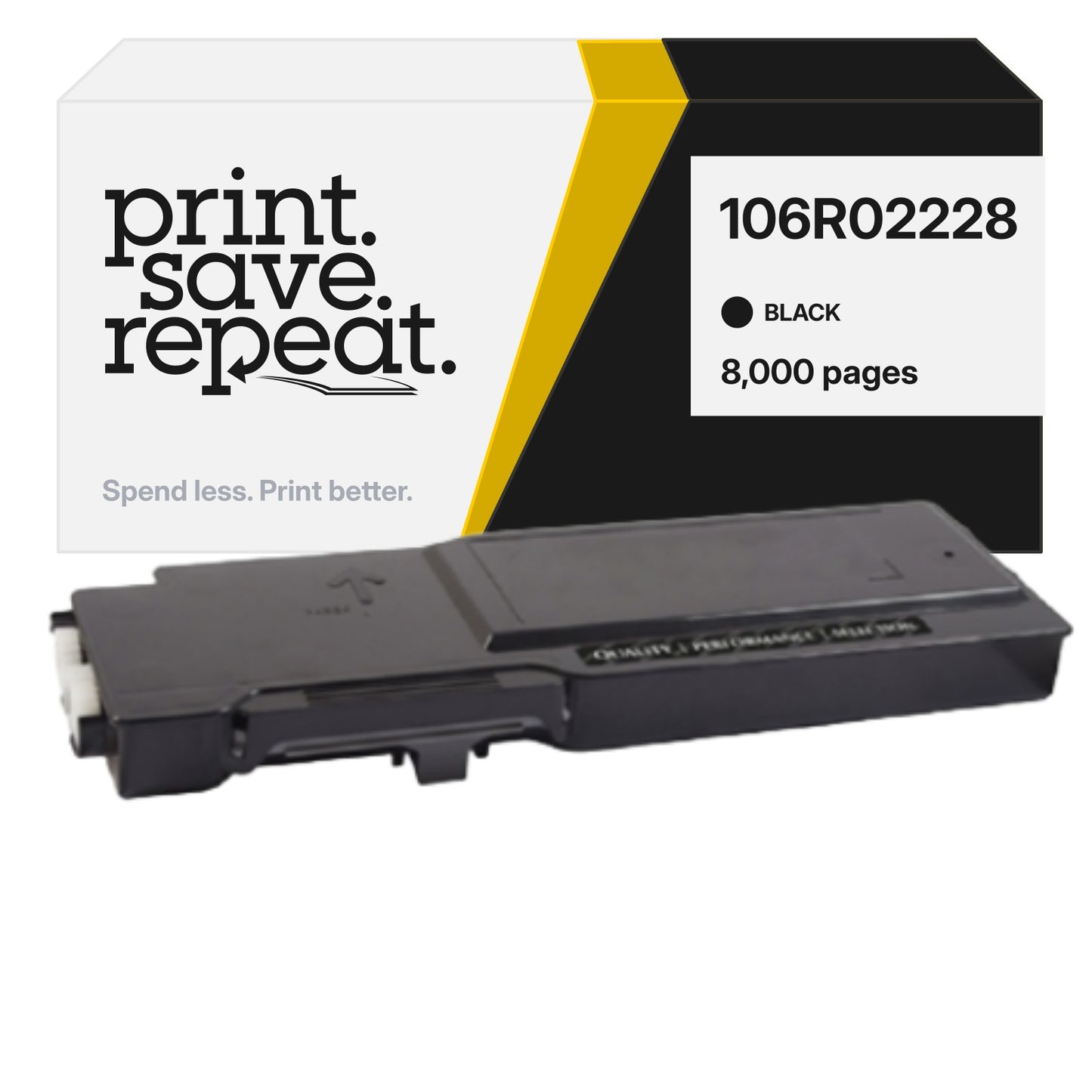 Xerox 106R02228 High Yield Black Premium Compatible Toner Cartridge [8,000 Pages]