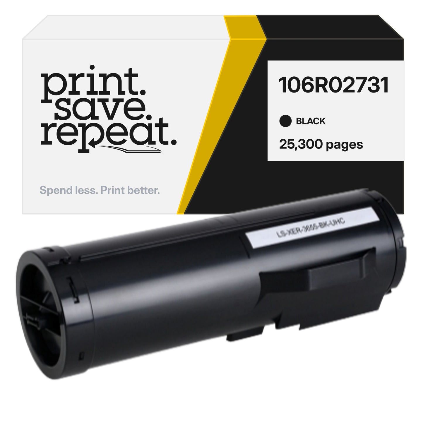 Xerox 106R02731 Extra High Yield Premium Compatible Toner Cartridge [25,300 Pages]