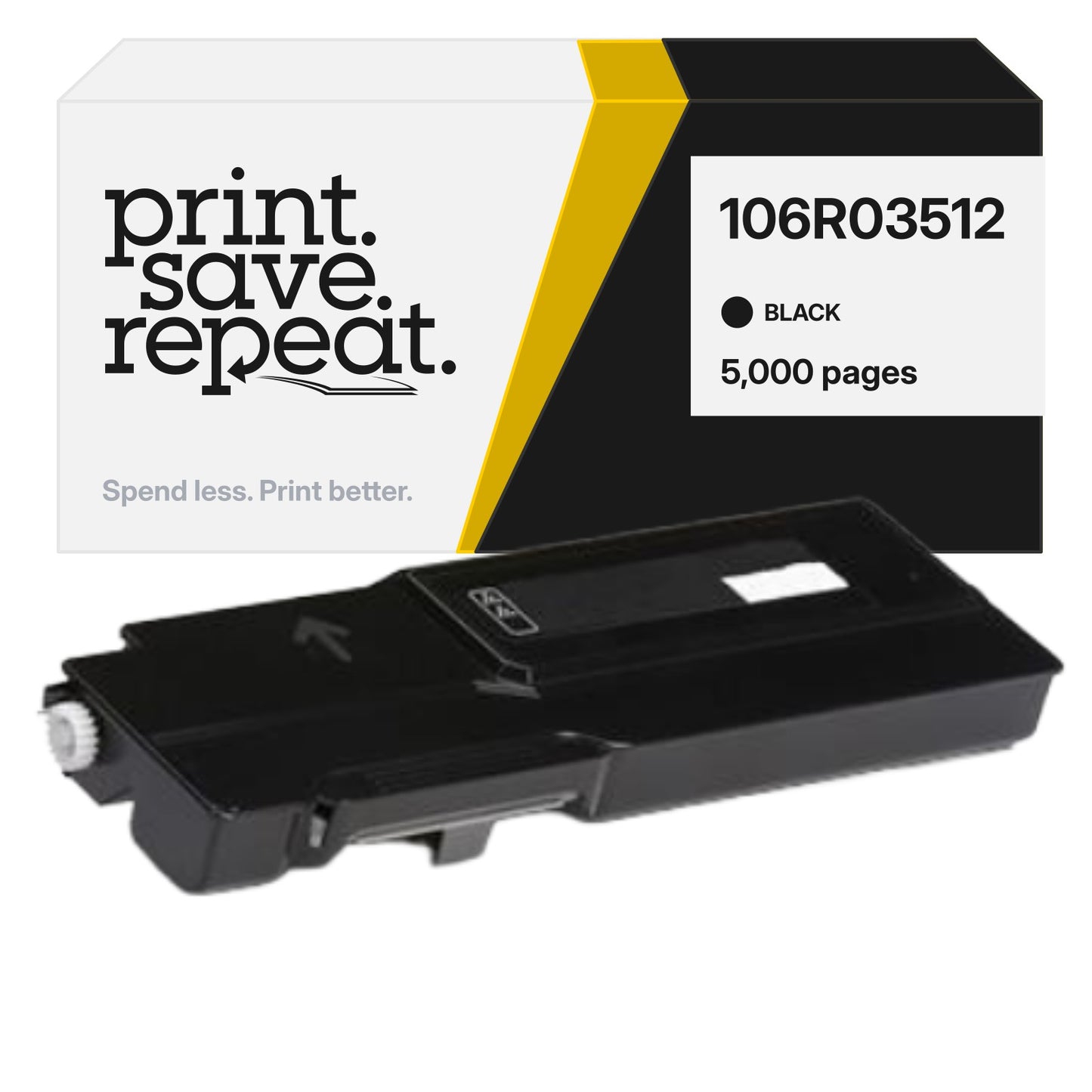 Xerox 106R03512 Black Premium Compatible Toner Cartridge [5,000 Pages]