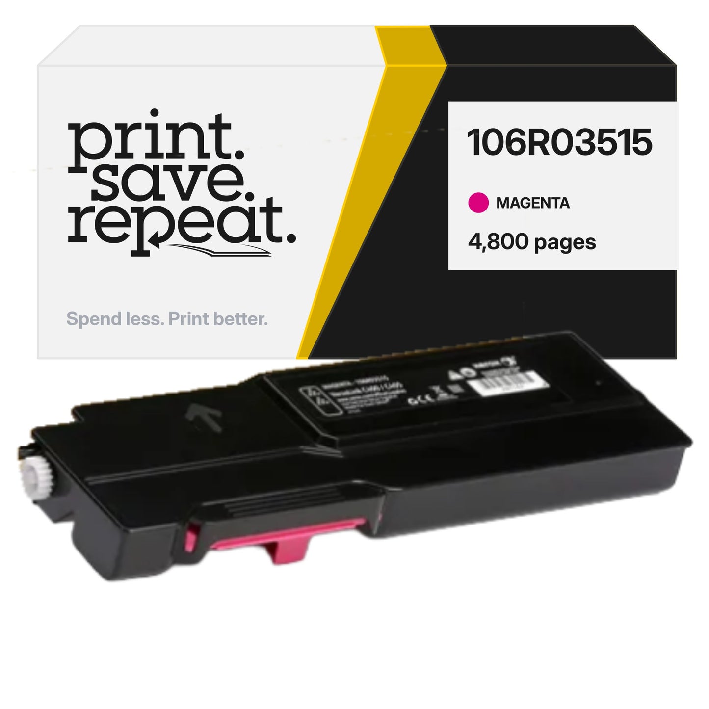 Xerox 106R03515 Magenta Premium Compatible Toner Cartridge [4,800 Pages]