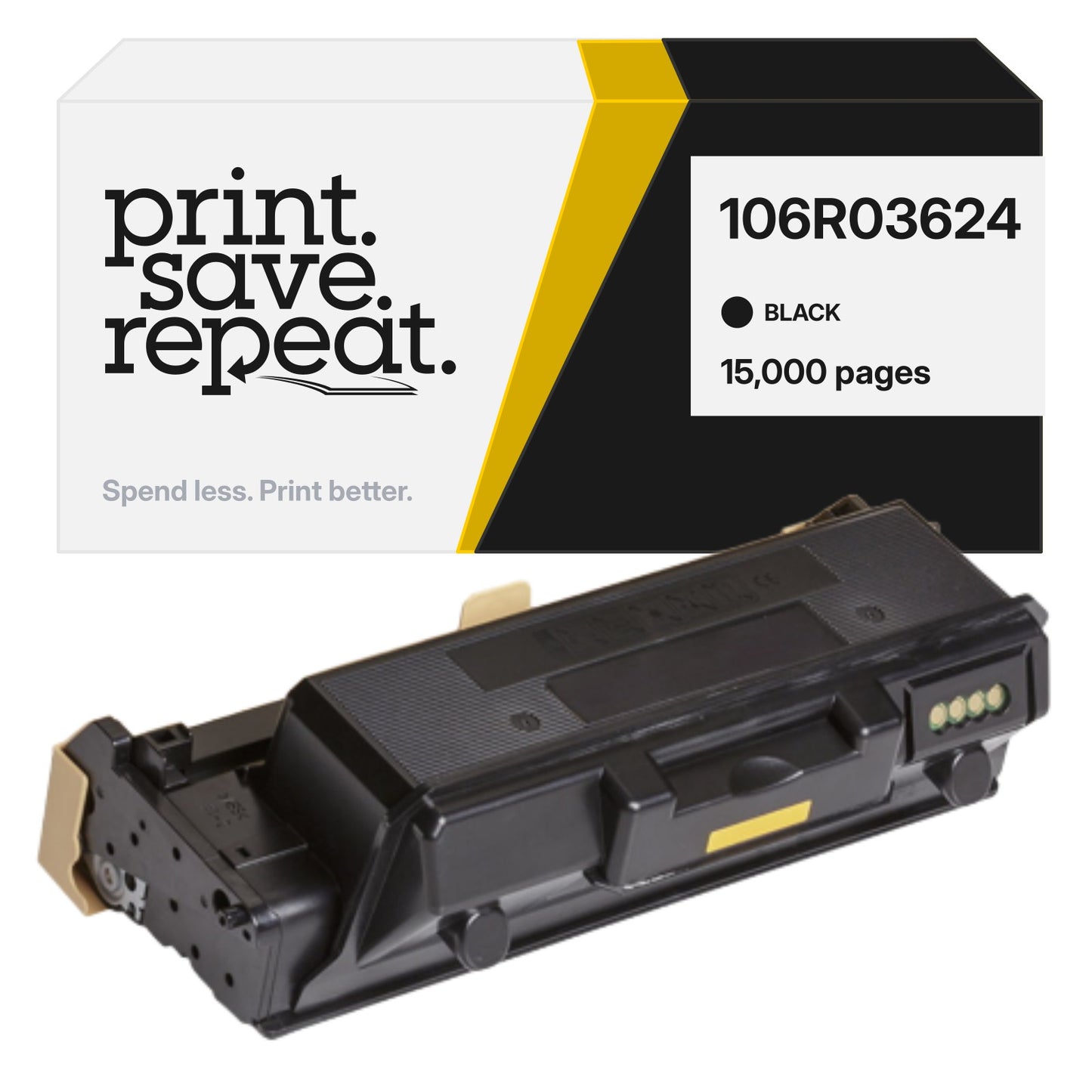 Xerox 106R03624 Premium Compatible Toner Cartridge [15,000 Pages]