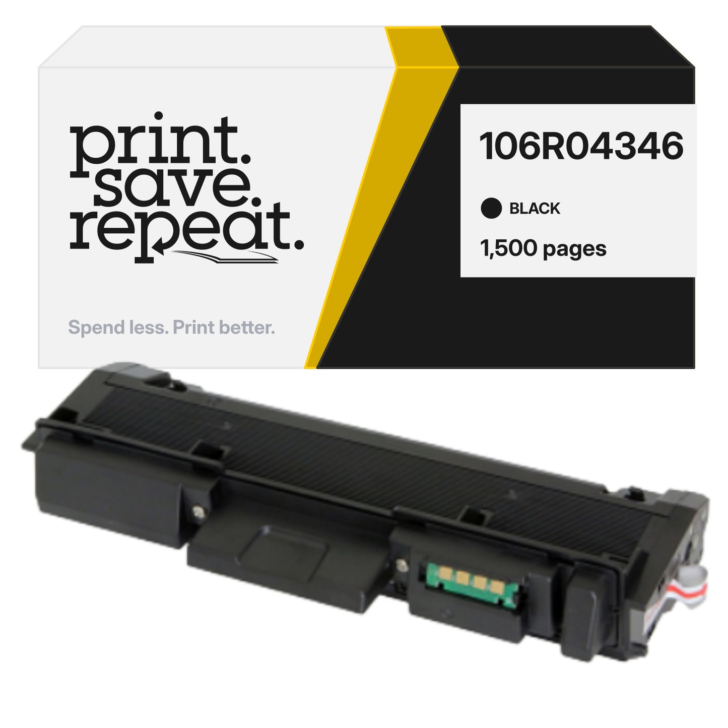 Xerox 106R04346 Premium Compatible Toner Cartridge [1,500 Pages]