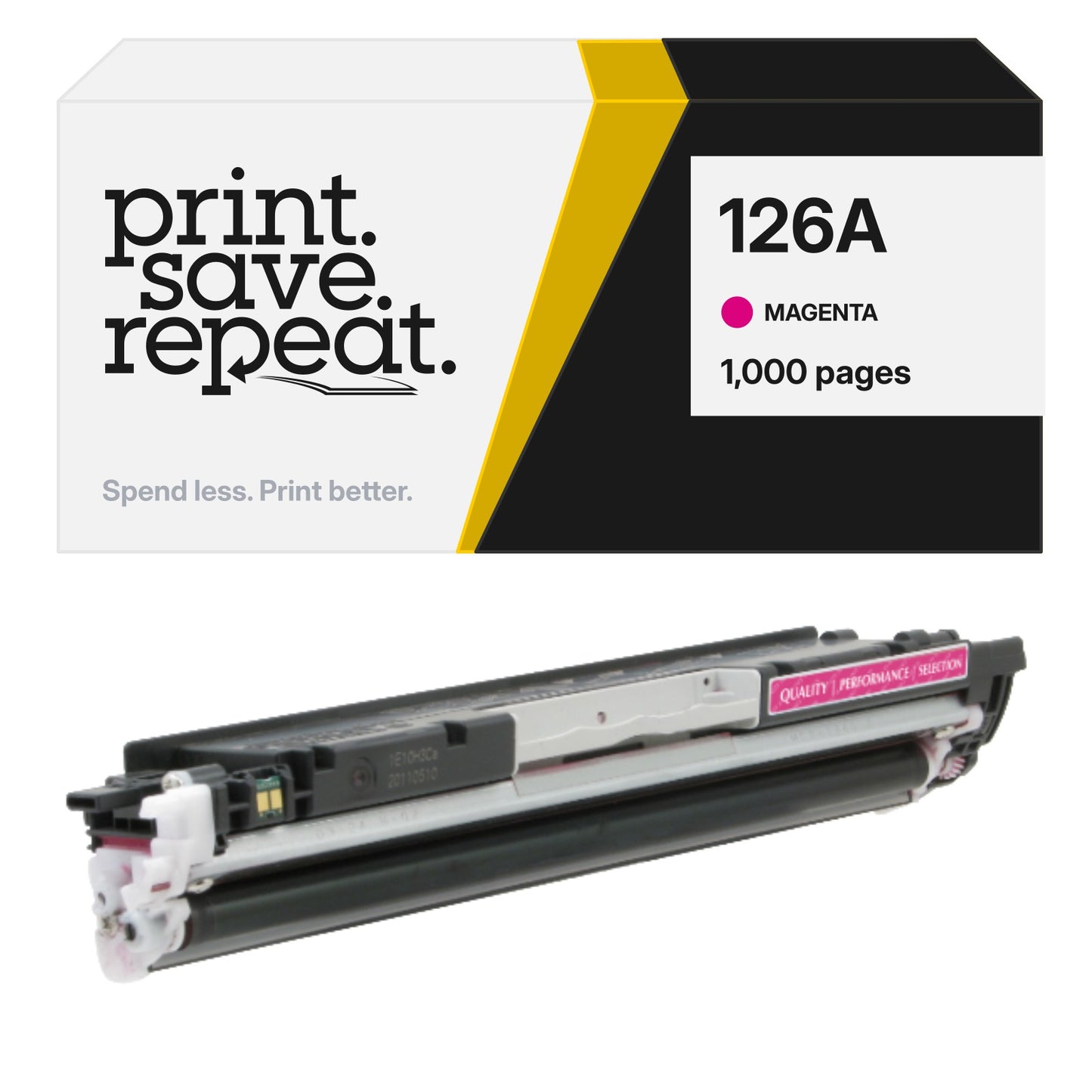 HP 126A (CE313A) Magenta Premium Compatible Toner Cartridge [1,000 Pages]