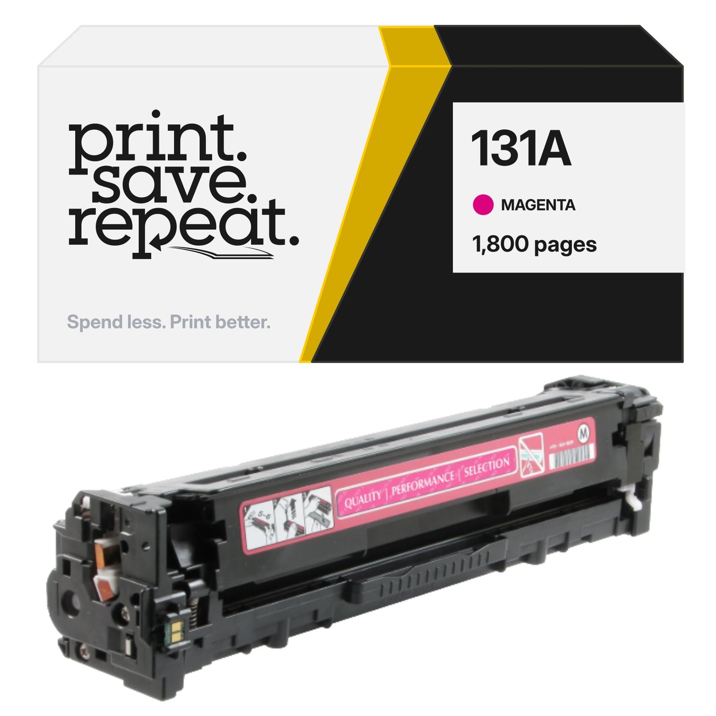 HP 131A (CF213A) Magenta Premium Compatible Toner Cartridge [1,800 Pages]
