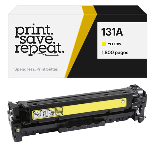 HP 131A (CF212A) Yellow Premium Compatible Toner Cartridge [1,800 Pages]