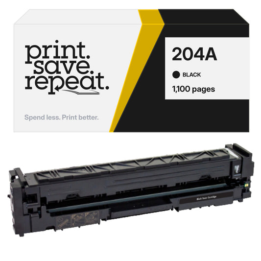 HP 204A (CF510A) Black Premium Compatible Toner Cartridge [1,100 Pages]