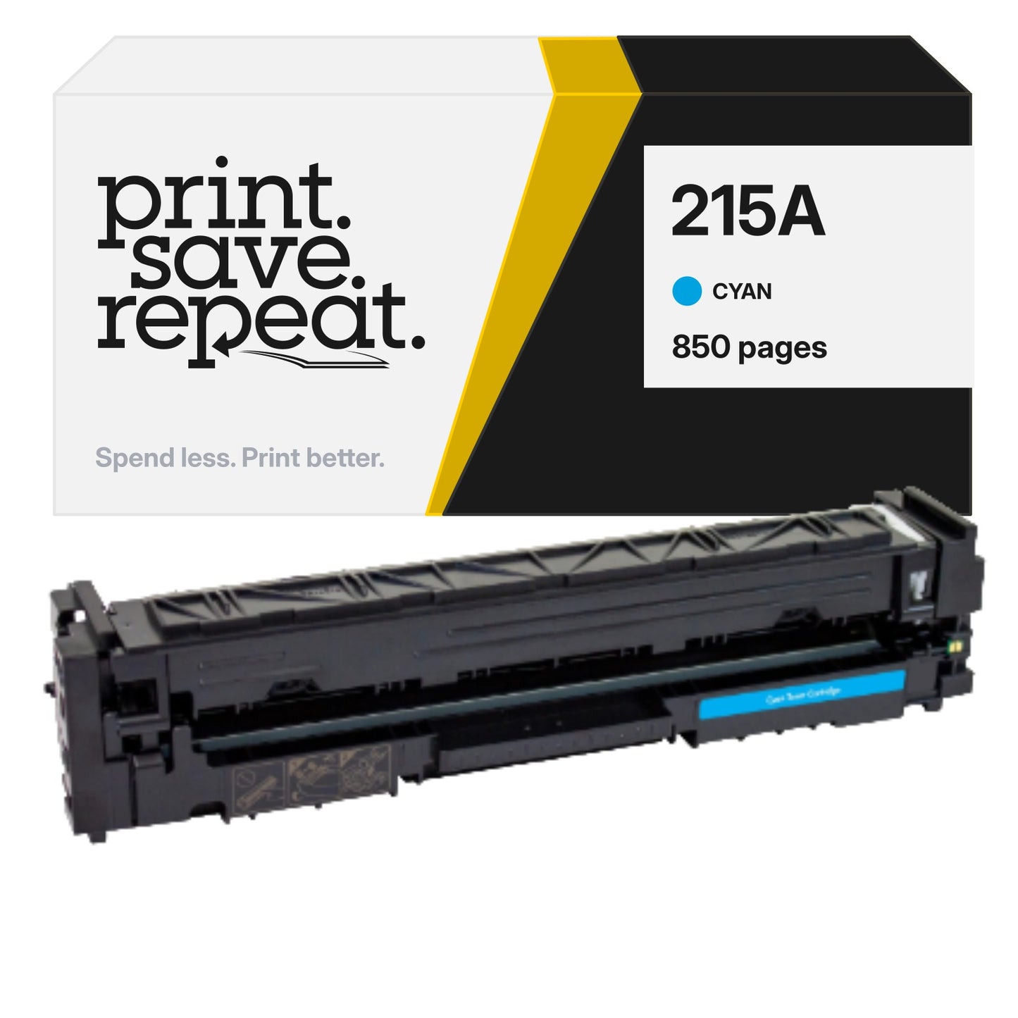 HP 215A (W2311A) Cyan Premium Compatible Toner Cartridge [850 Pages]