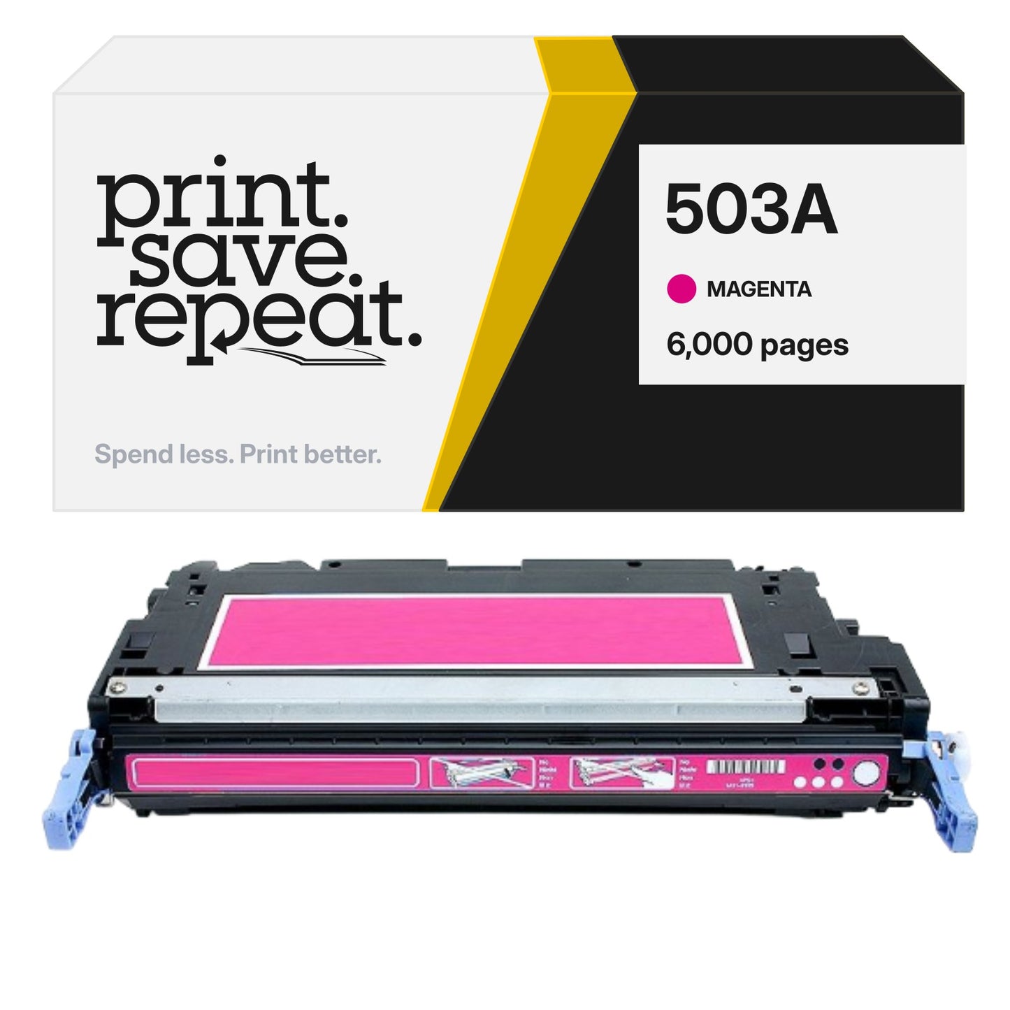 HP 503A (Q7583A) Magenta Premium Compatible Toner Cartridge [6,000 Pages]