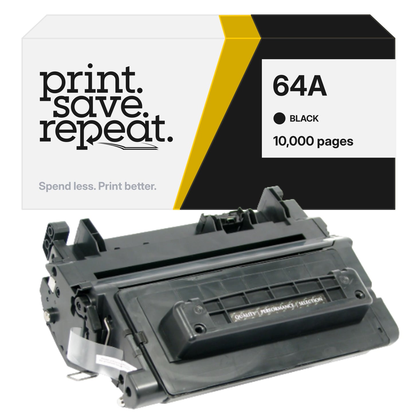 HP 64A (CC364A) Premium Compatible Toner Cartridge [10,000 Pages]