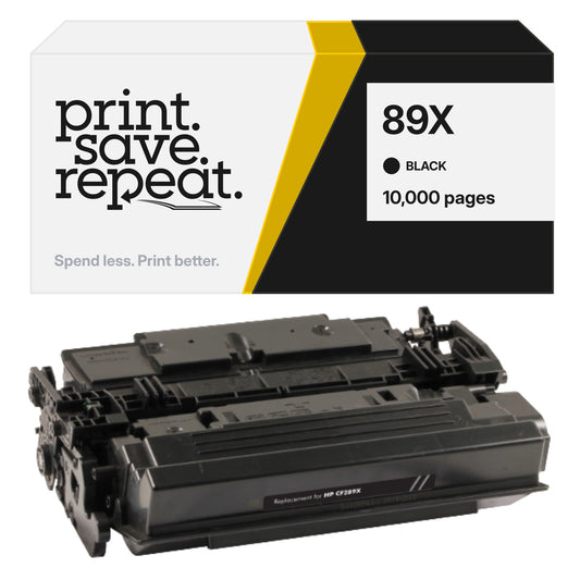 HP 89X (CF289X) Premium Compatible Toner Cartridge [10,000 Pages]