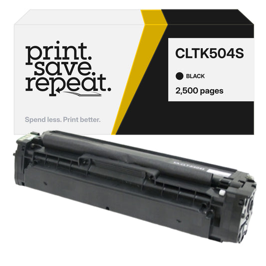Samsung CLTK504S Black Premium Compatible Toner Cartridge [2,500 Pages]