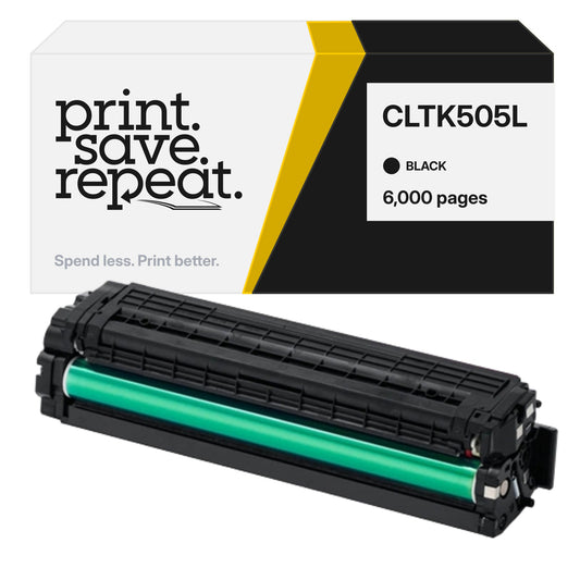 Samsung CLTK505L Black Premium Compatible Toner Cartridge [6,000 Pages]