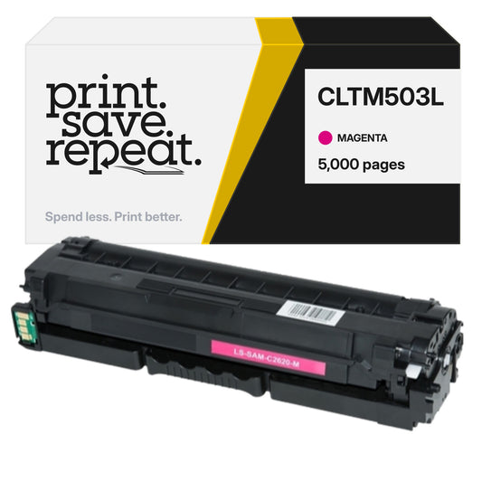 Samsung CLTM503L Magenta Premium Compatible Toner Cartridge [5,000 Pages]