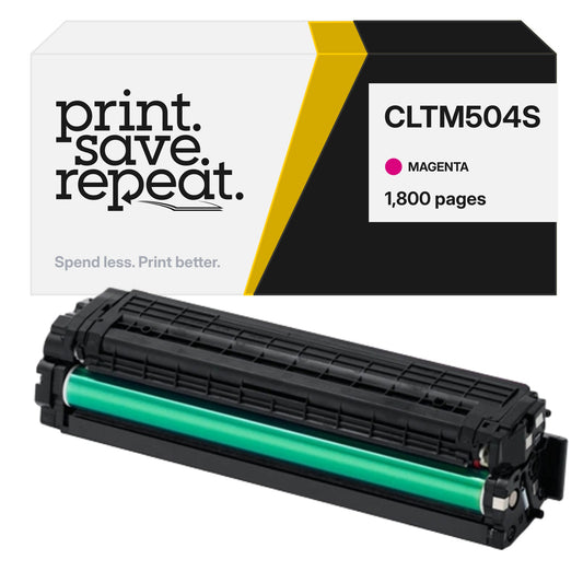 Samsung CLTM504S Magenta Premium Compatible Toner Cartridge [1,800 Pages]