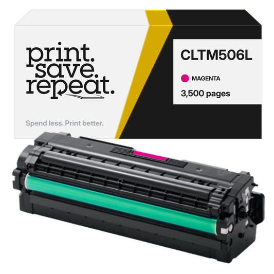Samsung CLTM506L Magenta Premium Compatible Toner Cartridge [3,500 Pages]