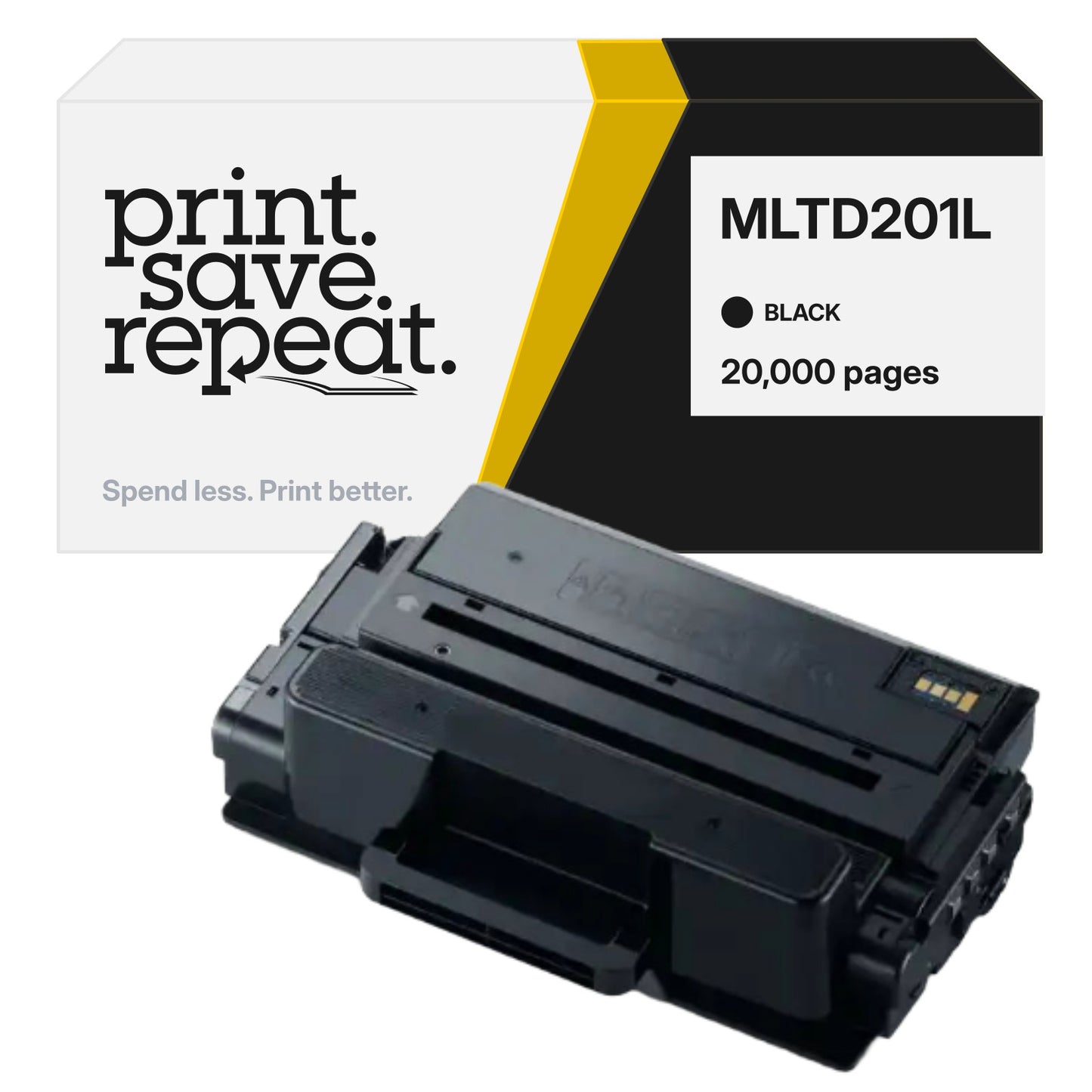 Samsung MLTD201L Premium Compatible Toner Cartridge [20,000 Pages]