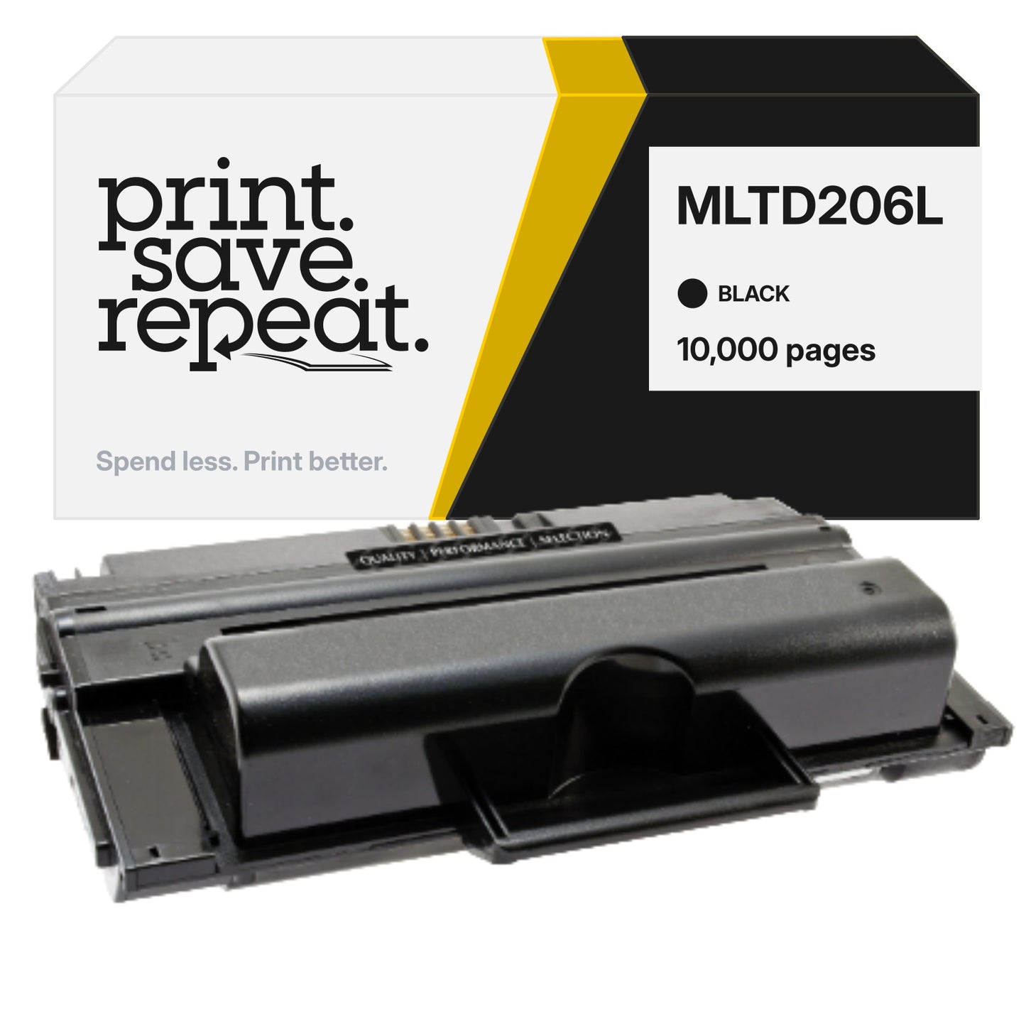 Samsung MLTD206L High Yield Premium Compatible Toner Cartridge [10,000 Pages]