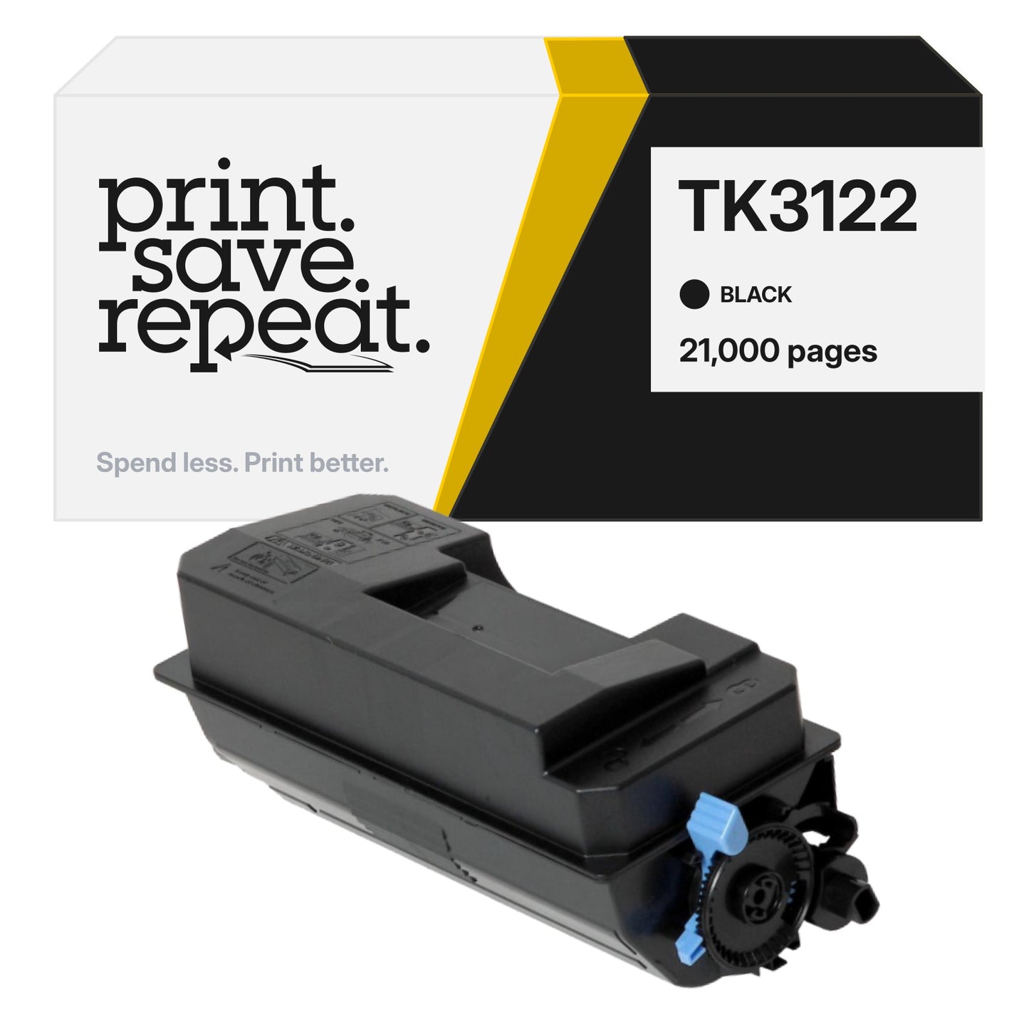 Kyocera TK3122 Premium Compatible Toner Cartridge [21,000 Pages]