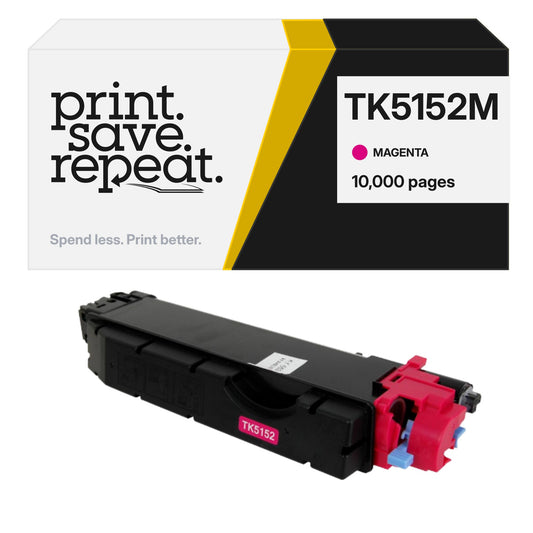 Kyocera TK5152M Magenta Premium Compatible Toner Cartridge [10,000 Pages]