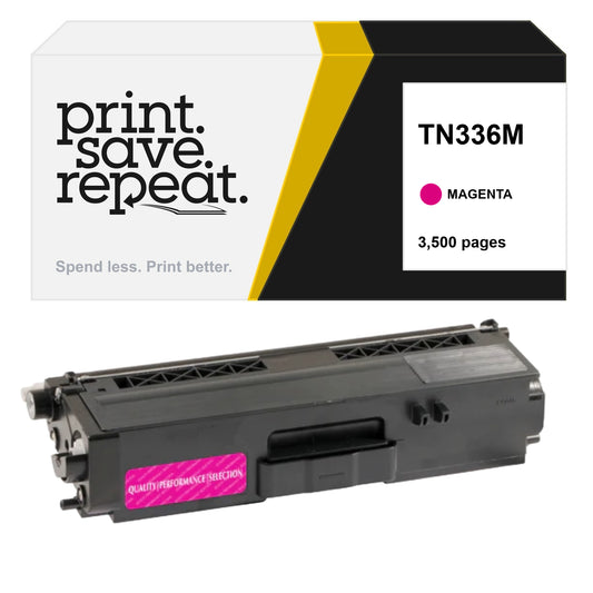 Brother TN336M High Yield Toner Cartridge - Premium Compatible - [3,500 Pages]