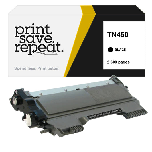 Brother TN450 High Yield Toner Cartridge - Premium Compatible - [2,600 Pages]